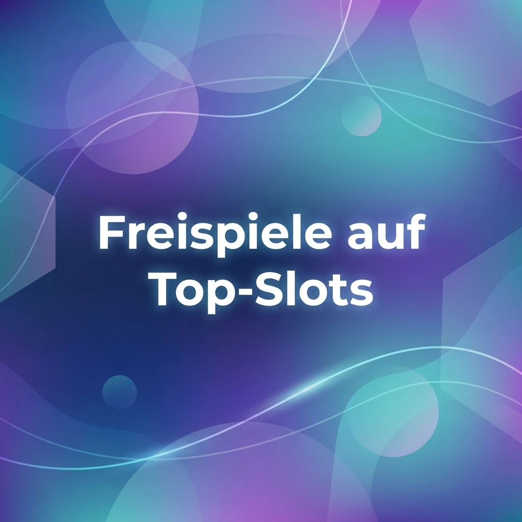 Freispiele auf Top-Slots